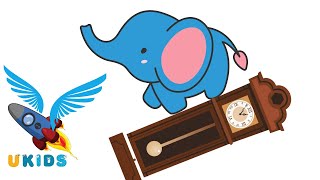 Hickory Dickory Dock Elephant | U-Kids – Rhymes for babies Songs (Children’s Music)