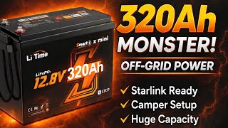 LiTime 12.8V 320Ah LiFePO4 Battery – First Look & Tips