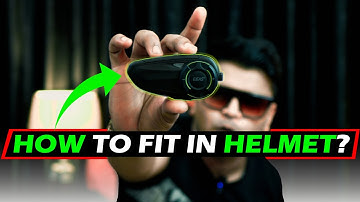 How to Install Bluetooth Intercome on Helmet? Step By Step Process😍  Bluetooth Intercome Set up