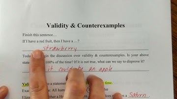 Video 01 - Validity and Counterexamples