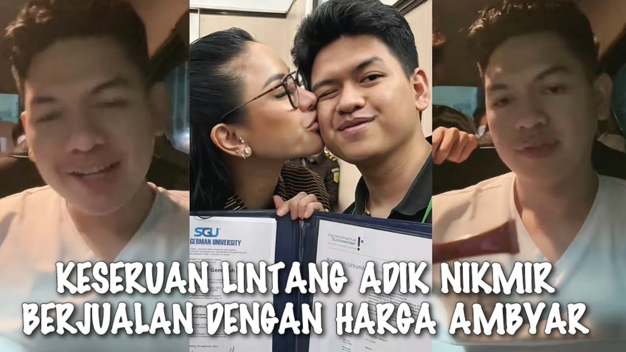 VIRAL√√ LINTANG ADIK NIKITA MIRZANI BERJUALAN HARGA AMBYAR 