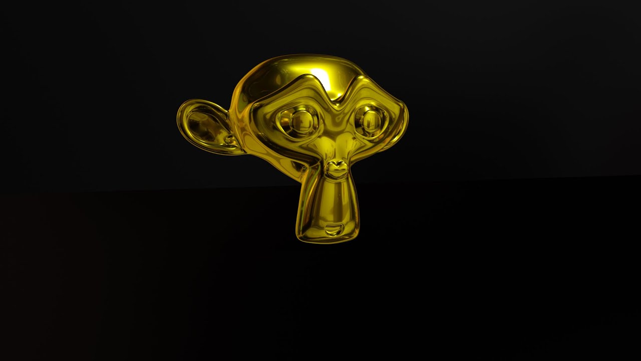 blender tutorial on simple reflective surfaces YouTube