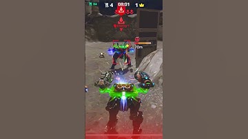 Sonic Curie VS Unknown Ochokochi war robots Update 9.6 #shorts #warrobots