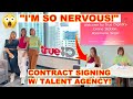 &quot;I&#39;M SO NERVOUS!&quot; FIRST TIME TO SIGN W/ A TALENT AGENCY! THIS IS IT!!! #RoseVega #TrueIDPh