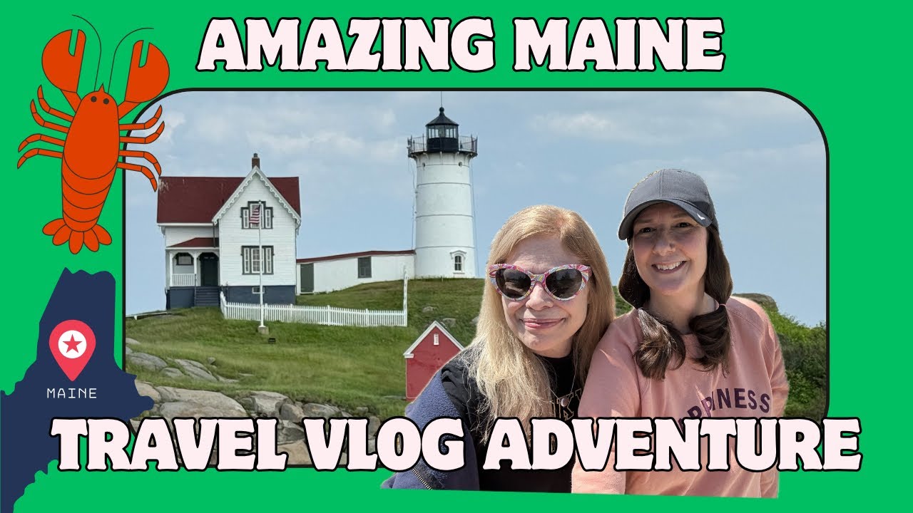 YORK, MAINE: “THE WAY LIFE SHOULD BE” VLOG (Stonewall Kitchen, Nubble Lighthouse & More)