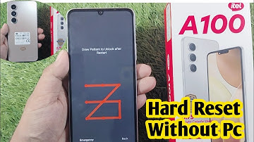 Itel A100 Hard Reset Without PC || Itel A100 Me Hard Reset kaise karen/Password,Pin, Pattern,Unlock 