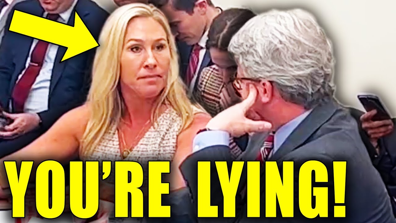 Marjorie Taylor Greene FINALLY CALLED OUT On Camera!