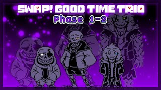 Swap!Good Time Trio Phase 1-2 | UNDERTALE Fangame | xX_crazy-apple_Xx's Take