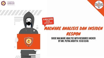 Basic Malware Analyse With Resource Hacker By Mr. Putra Arditya 18 83 0245