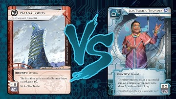 Android: Netrunner - Crash Test #226 Palana Tech Glacier VS Liza TagMe Counter Surveillance