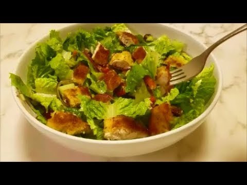 healthy chicken avocado cobb salad recipe