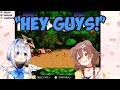 Korone Teaches Kanata How to Summon the English Viewers (Inugami Korone & Amane Kanata/Hololive)