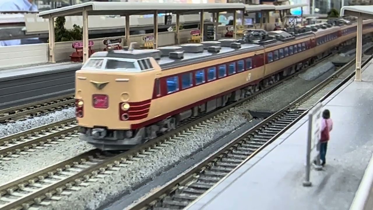 TOMIX 485系(仙台車両センター•A1•A2編成)セット その② - YouTube