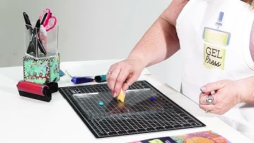 How to Use Gel Press Printing Plates for Unique Monoprints