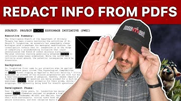 Redact Text and Images In PDFs Using Preview