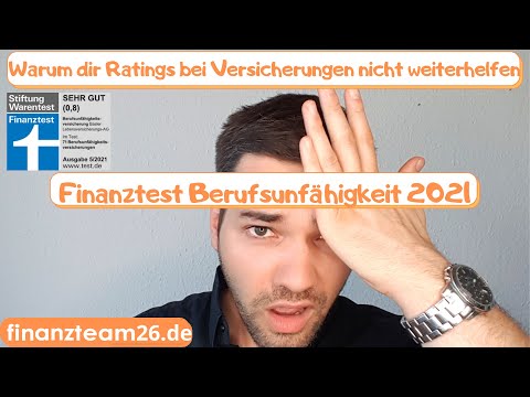 Stiftung Warentest Berufsunfähigkeitsversicherung 2021