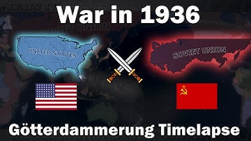 What if the US and the Soviet Union had fought in Hoi4 in 1936? | Hoi4 Timelapse