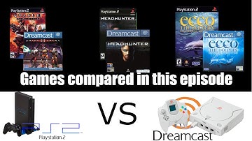 Dreamcast vs PS2 Graphics | ALL GAMES COMPARED #2