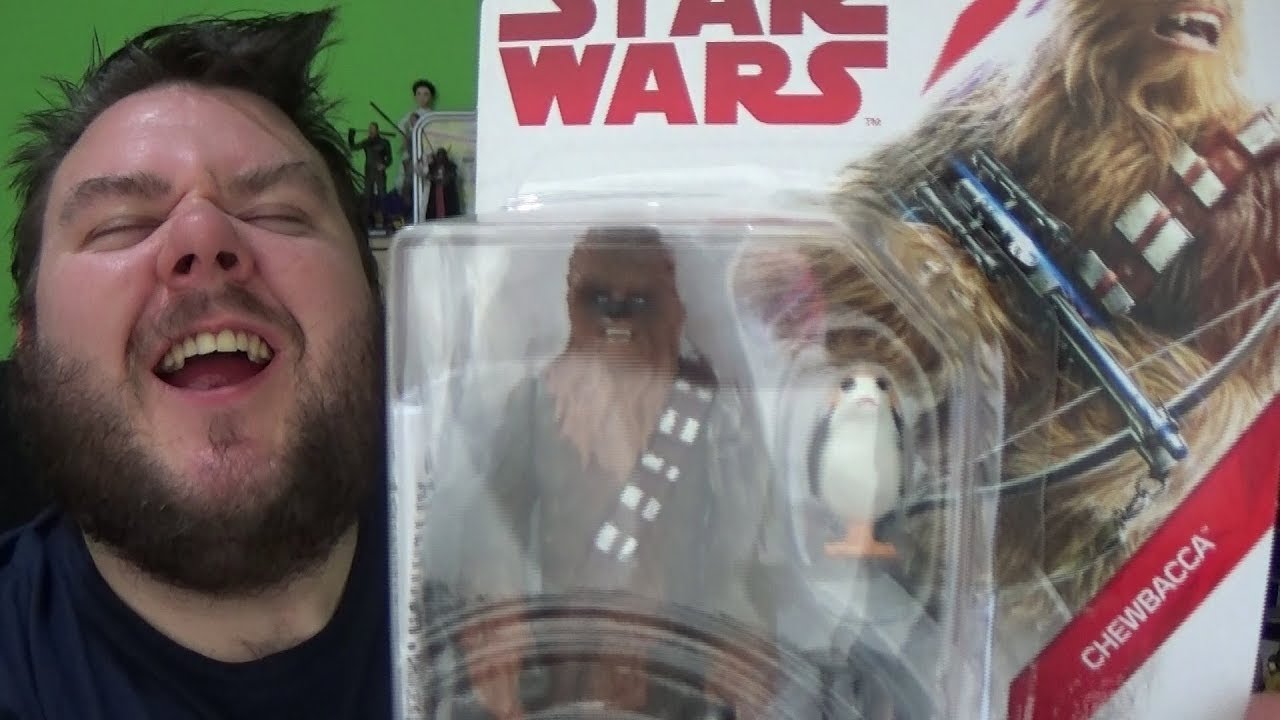 Star Wars Last Jedi Chewbacca /& Porg 3.75/" ACTION FIGURE Force Link Toy