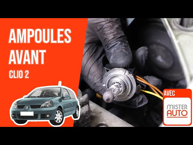 Comment changer une ampoule de feu de route sur Renault Clio 3 ?