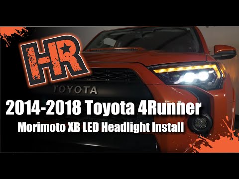 2014-2018 Toyota 4Runner Morimoto XB LED Install | Headlight Revolution