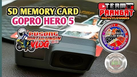 How To install SD Memory card to your GoPro hero 5 | TAGALOG VER.