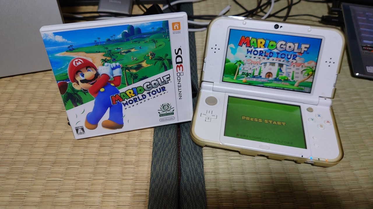 ニンテンドー3DSソフト マリオゴルフ ワールドツアーを開封・プレイし