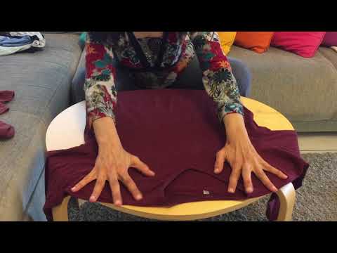 וִידֵאוֹ: 4 דרכים לקפל חולצות עם שרוולים ארוכים