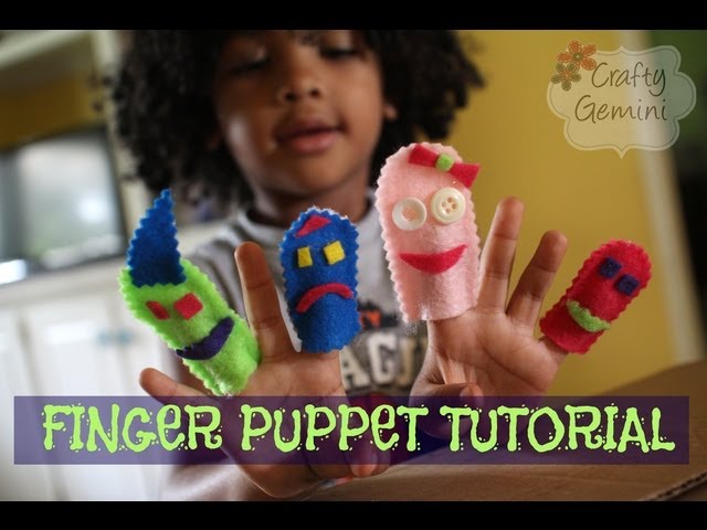 Ziploc®, DIY No-Sew Felt Finger Puppets, Ziploc® brand