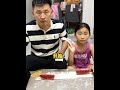 My daughter is eating too fast #funny video #parent-child life #human baby
