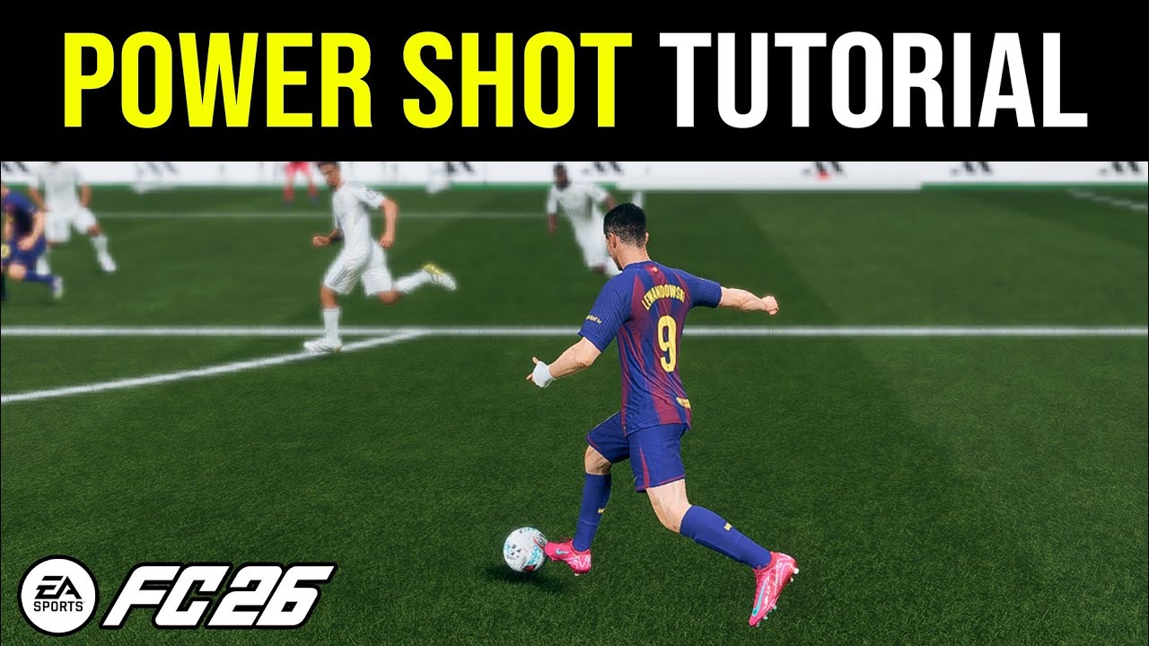 Как сделать мощный бросок в FC 26 (ЛЕГКОЕ РУКОВОДСТВО)