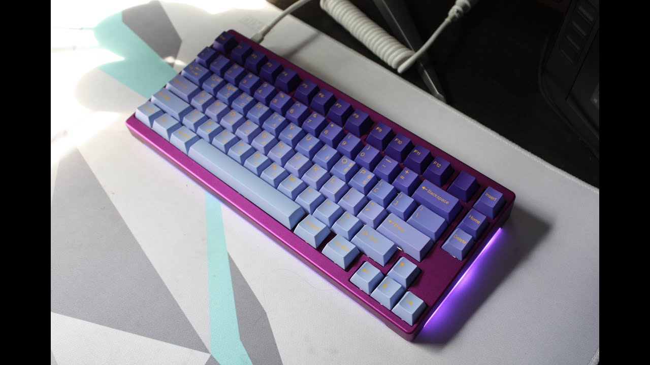 IDOBAO ID80v2 with Lubed and Filmed Silent Alpaca Switches Typing Test