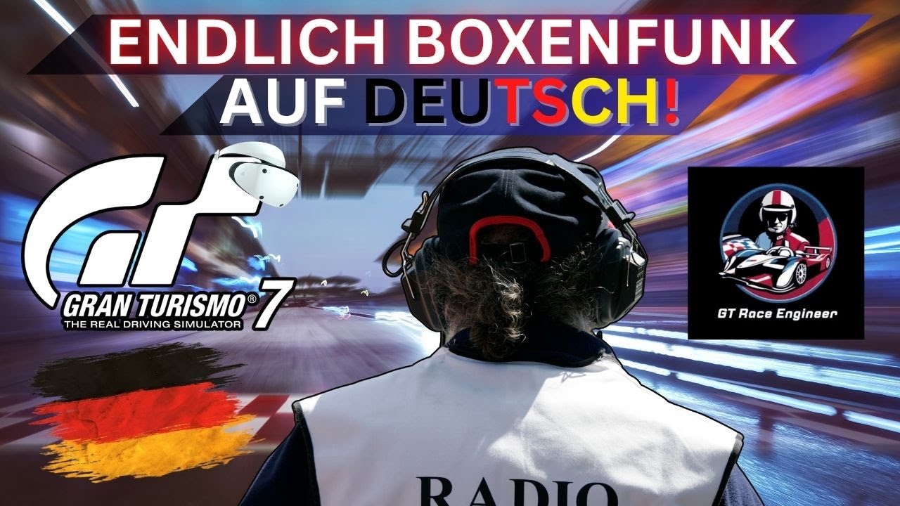 Boxenfunk in GT7 ist ein GAMECHANGER! Jetzt auch in Deutsch und als PC APP - GT Race Engineer