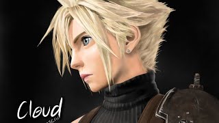Speed Painting Cloud Strife：Final Fantasy VII Remake - ibisPaint X