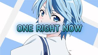 Nightcore - One Right Now - Post Malone And The Weeknd