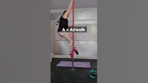 A= Airwalk Pole Trick.