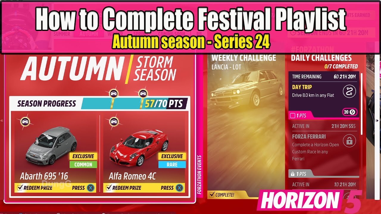 Festival Playlist tunes Sept 7th - Sept 14th (S24 Spring) : r/forza