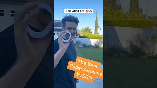 How to make a paperplane 🤗✈️ , easy paper airplane tutorial , bestpaper plane #shorts​​ #craft​​