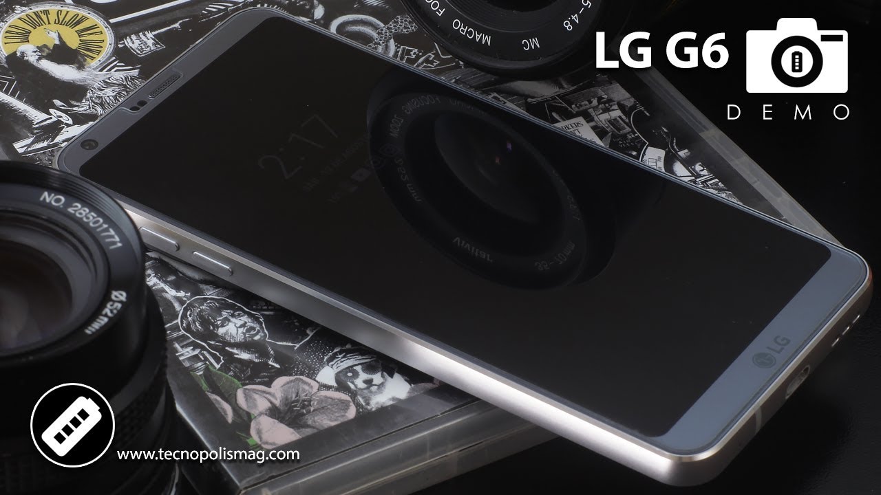Como utilizar la increible CAMARA del LG G6!
