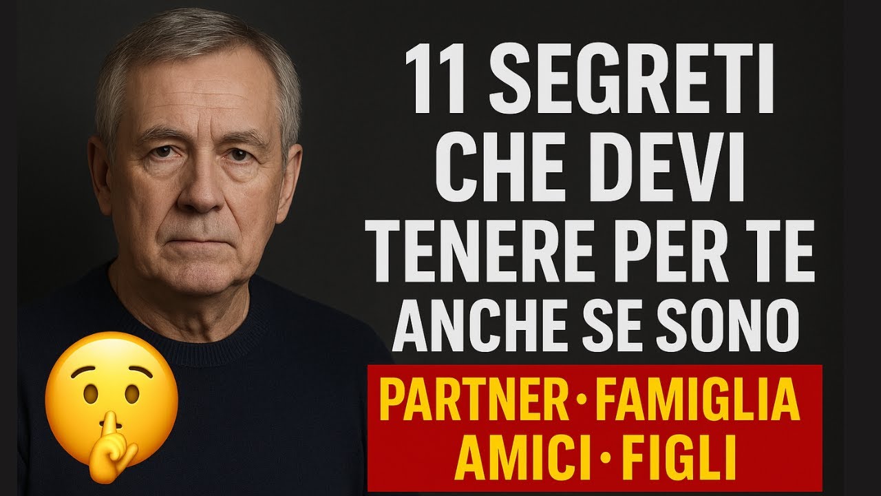 11 Segreti Che Devi Tenere Per Te – Che Si Tratti di Partner, Famiglia, Amici o Figli
