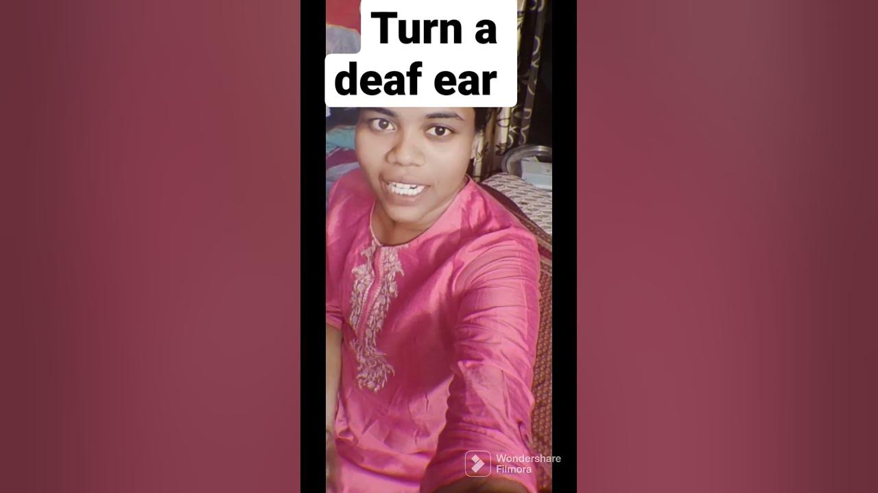 turn-a-deaf-ear-idiom-meaning-in-telugu-youtube