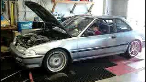 integra turbo dyno pull