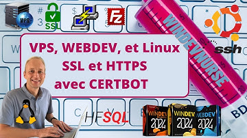 262.TUTO WINDEV/WEBDEV/VPS Linux Module 10, Obtenir un certificat SSL/HTTPS avec Certbot.