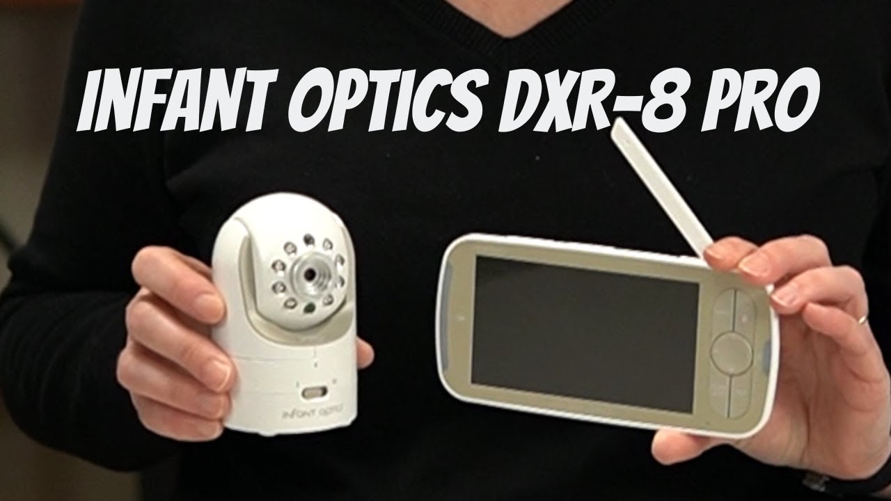 Infant Optics dxr-8 video Baby monitor con lente ottica intercambiabili, bianco/beige