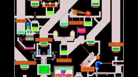 Amiga animation - Lemming 1 (Instruments of Torture)