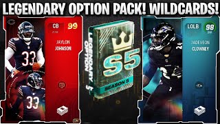 LEGENDARY OPTION PACK! WEEKLY WILDCARDS CLOWNEY, JAYLON, AND MORE!