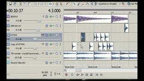 Sony ACID: Making A Beat Part 2
