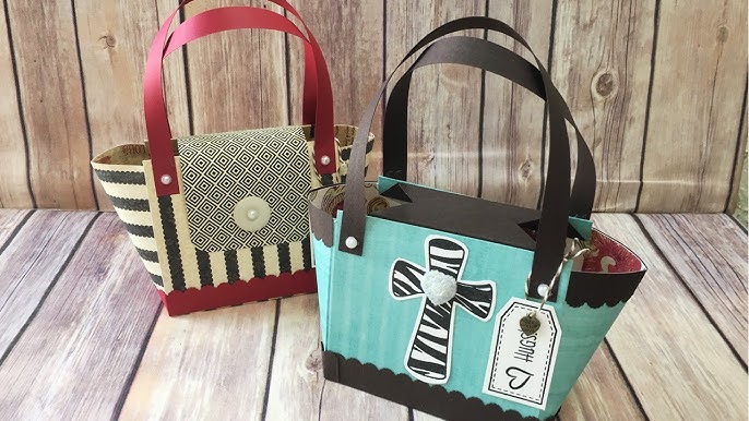 Paper Handbags, Purses & Wallets - Free Patterns! - Jennifer Maker