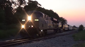 CSX ES40DC 5447 Leads Mani-Auto M203-22 on 7/22/22