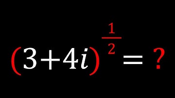 Square Roots of A Complex Number P30